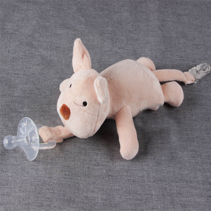 Stuffed Animal Pacifier Clip